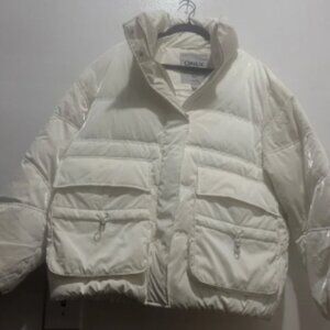 ONLY White Down Jacket